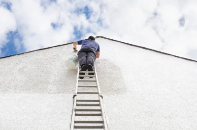 Peinture extérieure à Barcus — façades et ravalement